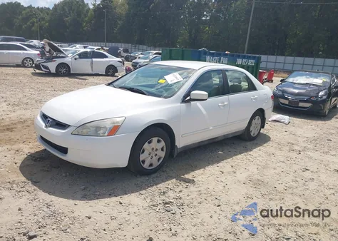 2004 Honda Accord 2.4 Lx from USA, damaged, VIN 1HGCM56344A013576